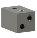 Modular Sub-plates for CETOP 05 Valves – P4D